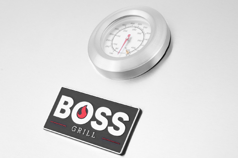 Built-in thermometer