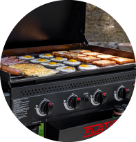 4-zone cooking