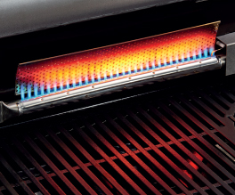 Infrared back (3.5kW) & side burner (2.9kW).