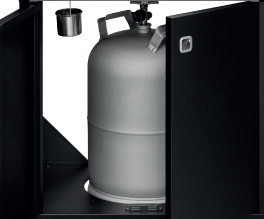 Perfect for storing an 11kg gas bottle.