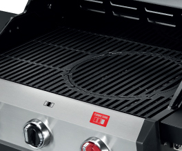 Ample grilling size.