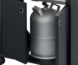 Perfect for storing an 11kg gas bottle.