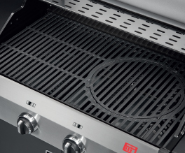 Ample grilling size.