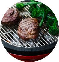 STAINLESS STEEL HINGED COOKING GRATE