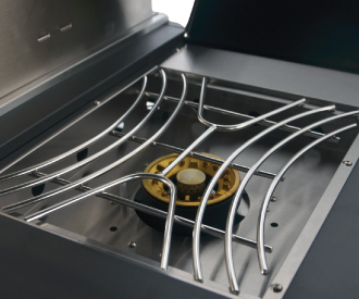 Convenient side burner