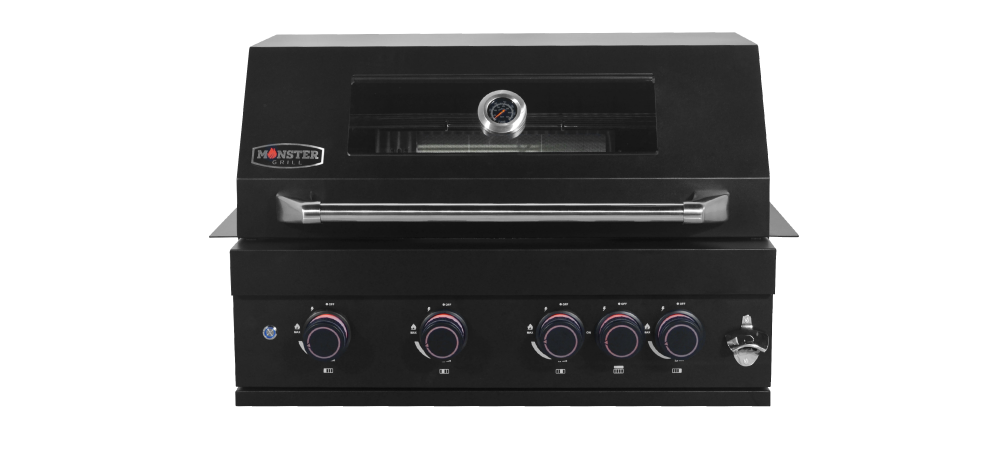 Monster Grill front view.