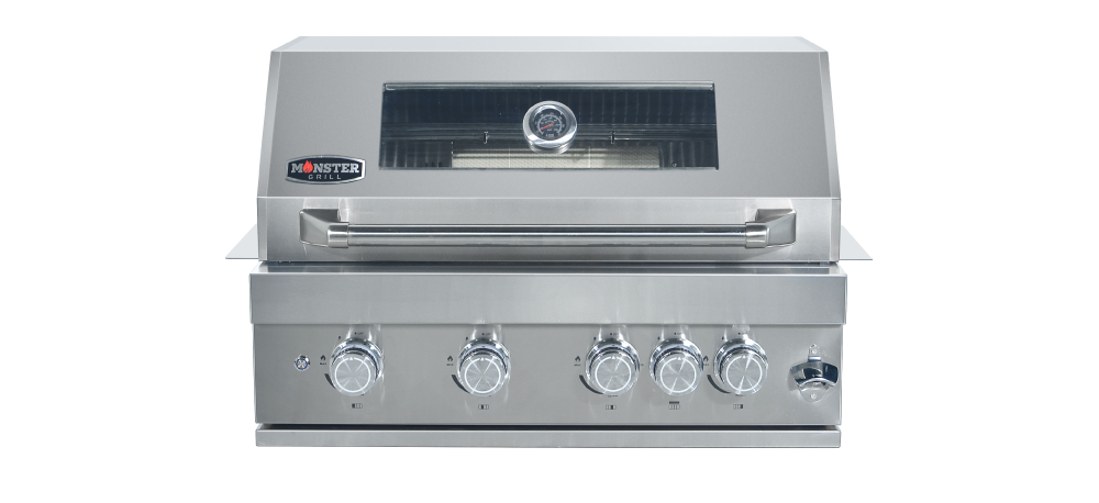 Monster Grill front view.