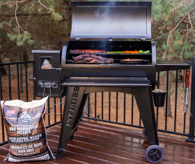 Large cooking surface.