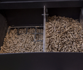 18kg hopper capacity & divider