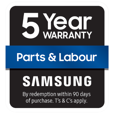 5 Year Warranty