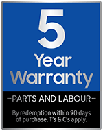 Samsung 5 year warranty