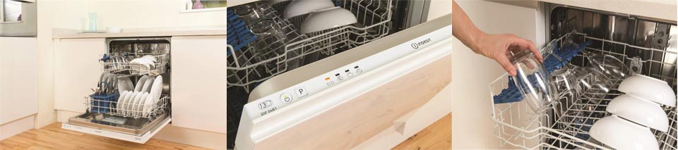 indesit eco time dif04b1 fully integrated standard dishwasher