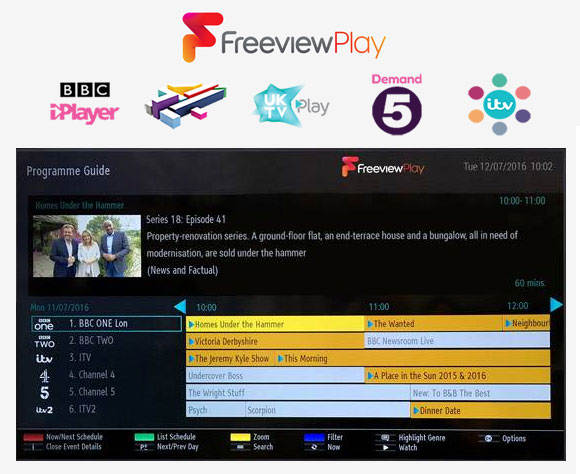 Finlux Smart TV Freeview Play