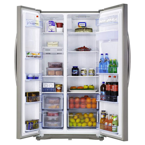 Hisense RS723N4WC1 American Fridge Freezer with Twist Ice Maker and Water Dispenser