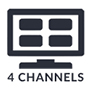 4 Channels