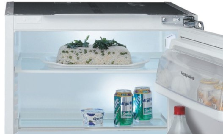 Upper Shelves of a fridge