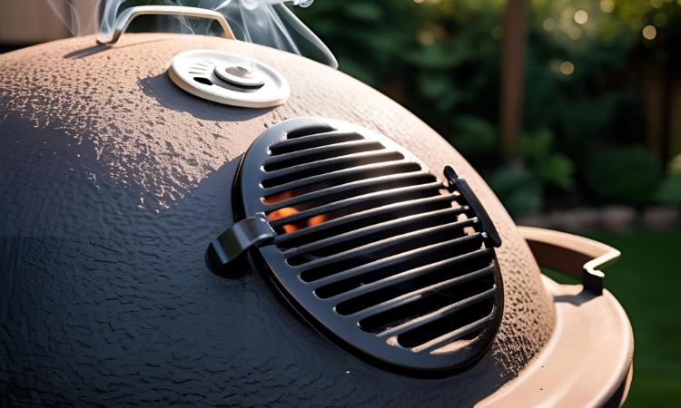 Charcoal BBQ vent