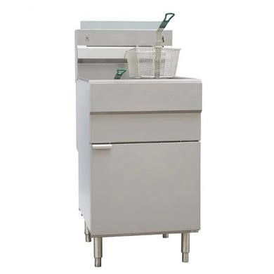 Hamoki GF150-LPG 5 Burner Gas Fryer Single Tank Twin Basket 37 Ltr 150000 BTU