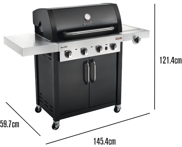 Charbroil 140737 dimensions.