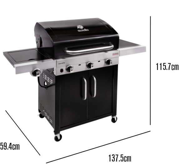 Charbroil 140743 dimensions.