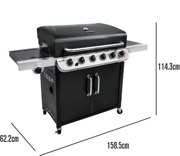 Charbroil 140847 dimensions.