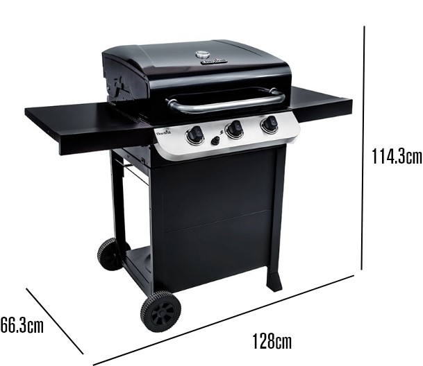 Charbroil 140849 dimensions.