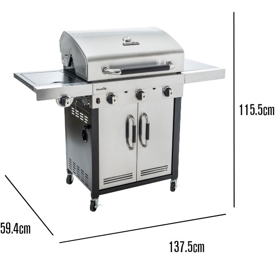 Charbroil 140894 dimensions.