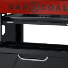 Charbroil gas2coal access flap.