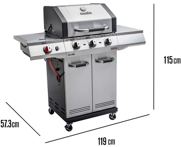 Charbroil 140976  dimensions.