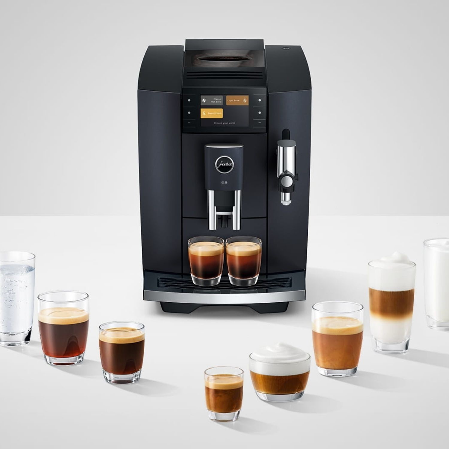 Jura Bean-to-Cup Coffee Machine 15840 - Cosmic Black