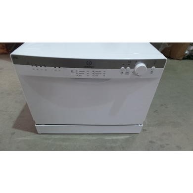 GRADE A3 Indesit ICD661 Place Compact Dishwasher White