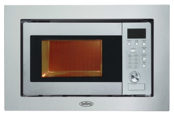 Belling 17L Built-In Microwave with Grill - Stainless Steel