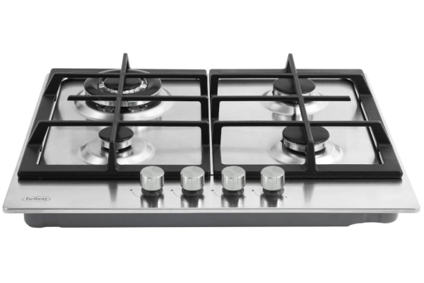 Belling ComfortCook 60cm 4 Burner Gas Hob - Stainless Steel