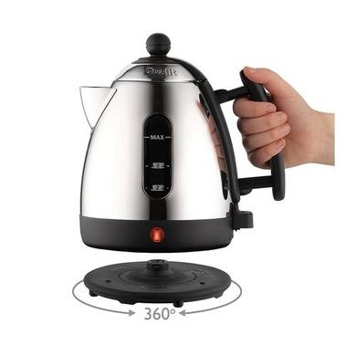 Dualit 72200 Litre Mini Jug Kettle Stainless Steel Black