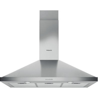 Refurbished Hotpoint PHPN95FLMX 90cm Chimney Cooker Hood Stainless Steel