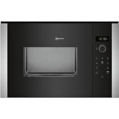 Refurbished Neff N50 HLAWD53N0B 25L 900W Built In Microwave Stainless Steel