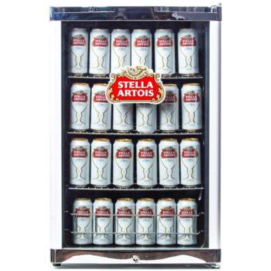 Husky 122 Litre Stella Drink Fridge White HU218 Appliances Direct