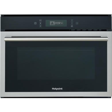 GRADE A2 - Hotpoint Built-In Combination Microwave Oven - Stainless Steel