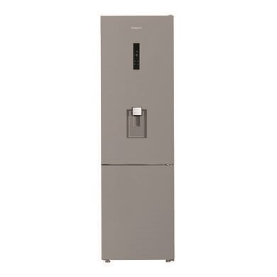 GRADE A1 - Hotpoint 355 Litre 70/30 Freestanding Fridge Freezer - Dark Inox