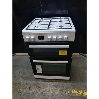 GRADE A2 - electriQ 60cm Dual Fuel Cooker - White