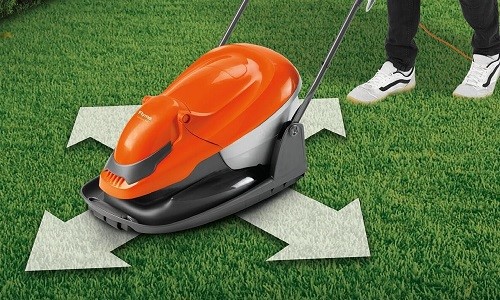 Easy to move lawnmower graphic