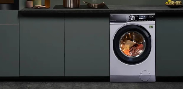 AEG 8000 PowerCare washing machine.
