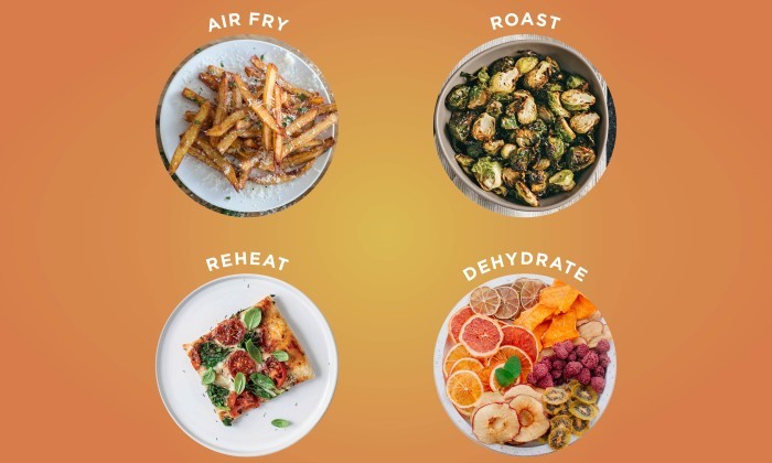 4-in-1 Functionality