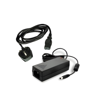 Easy Universal 60W DC Power Adapter with UK Mains Plug 2.1mm Jack Connector