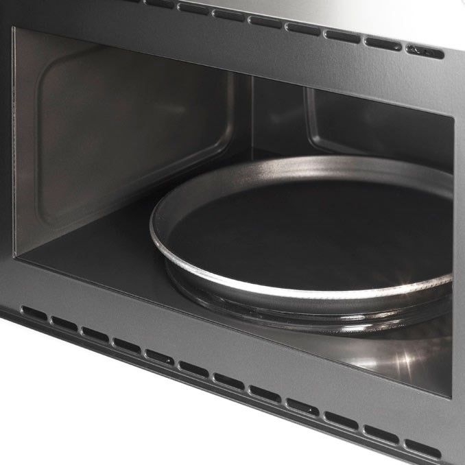 whirlpool built in microwave with recessed turntable