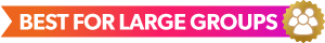 Best for large groups