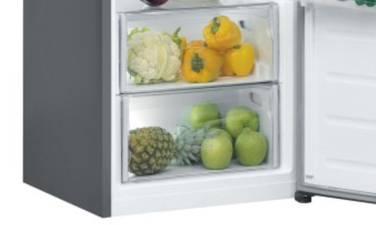 fruits and vegetables in fridge