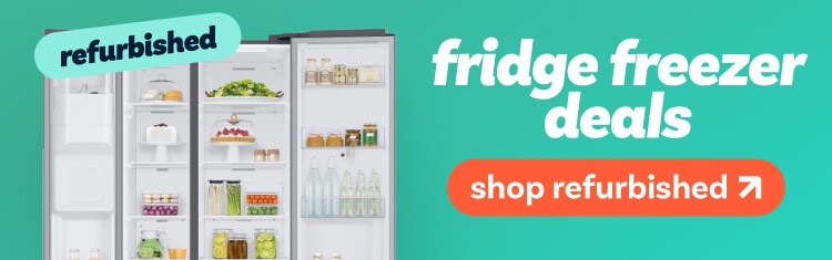 Shop refurbished Fridge Freezers.