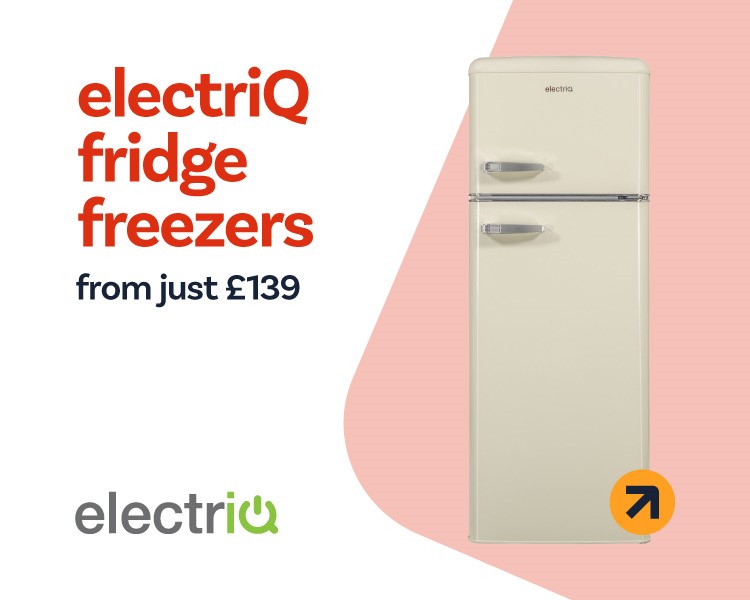 ElectriQ Fridge Freezers from just £139.