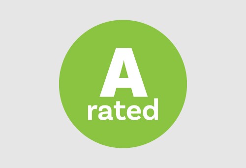 A rated energy efficiency.